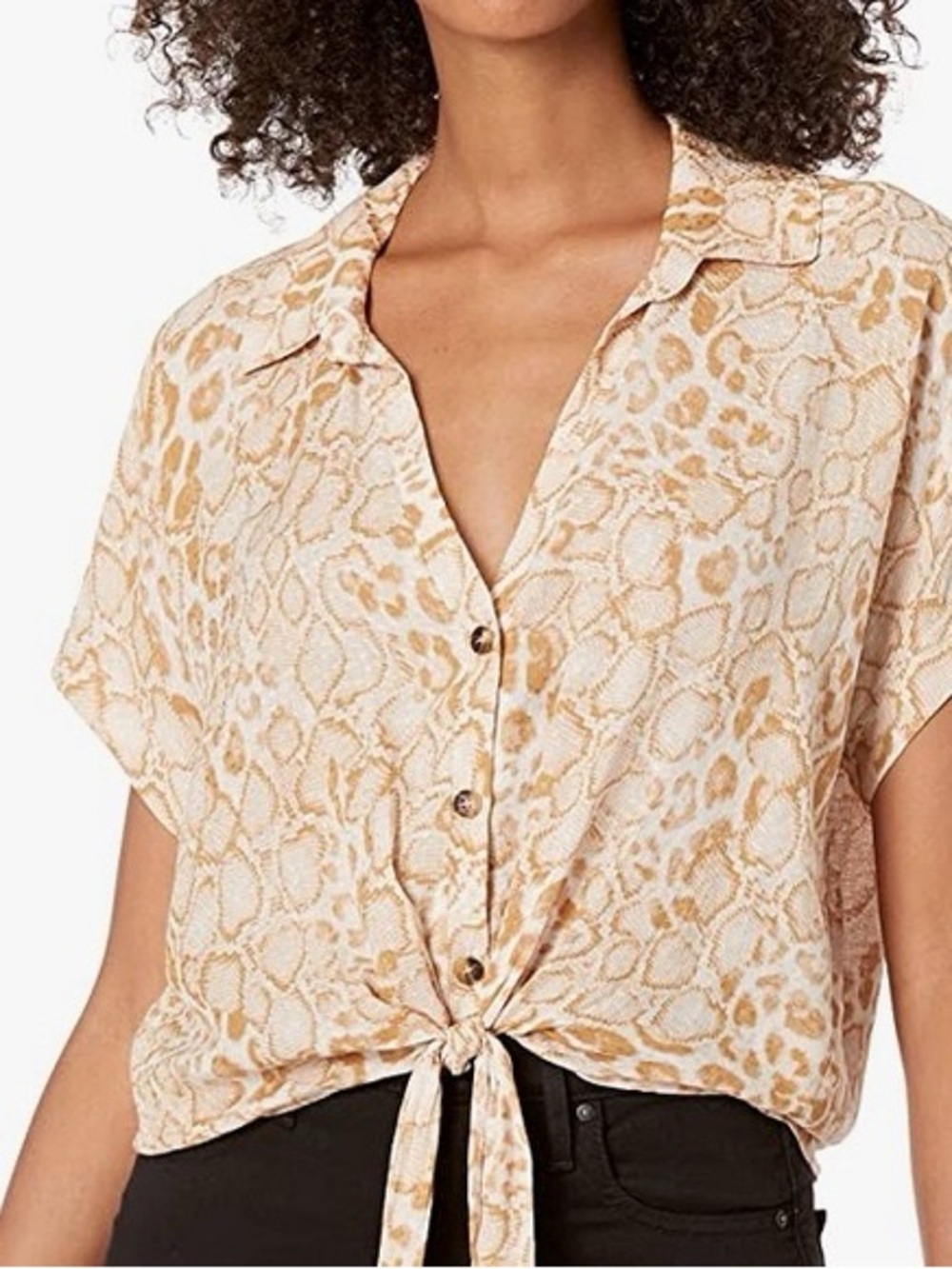 Show Me Your MuMu Eve Top in Party Cheetah